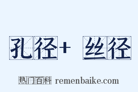 孔径+丝径是什么意思的图片